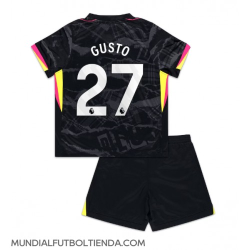 Camiseta Chelsea Malo Gusto #27 Tercera Equipación Replica 2024-25 para niños mangas cortas (+ Pantalones cortos)